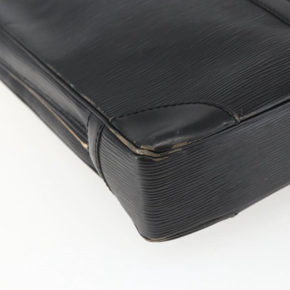 LOUIS VUITTON Epi Porte Documents Voyage Business Bag Black M40321 Auth 162287 - Picture 16 of 16